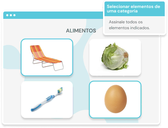 NeuronUP Jogos - Selecionar os elementos de uma categoria